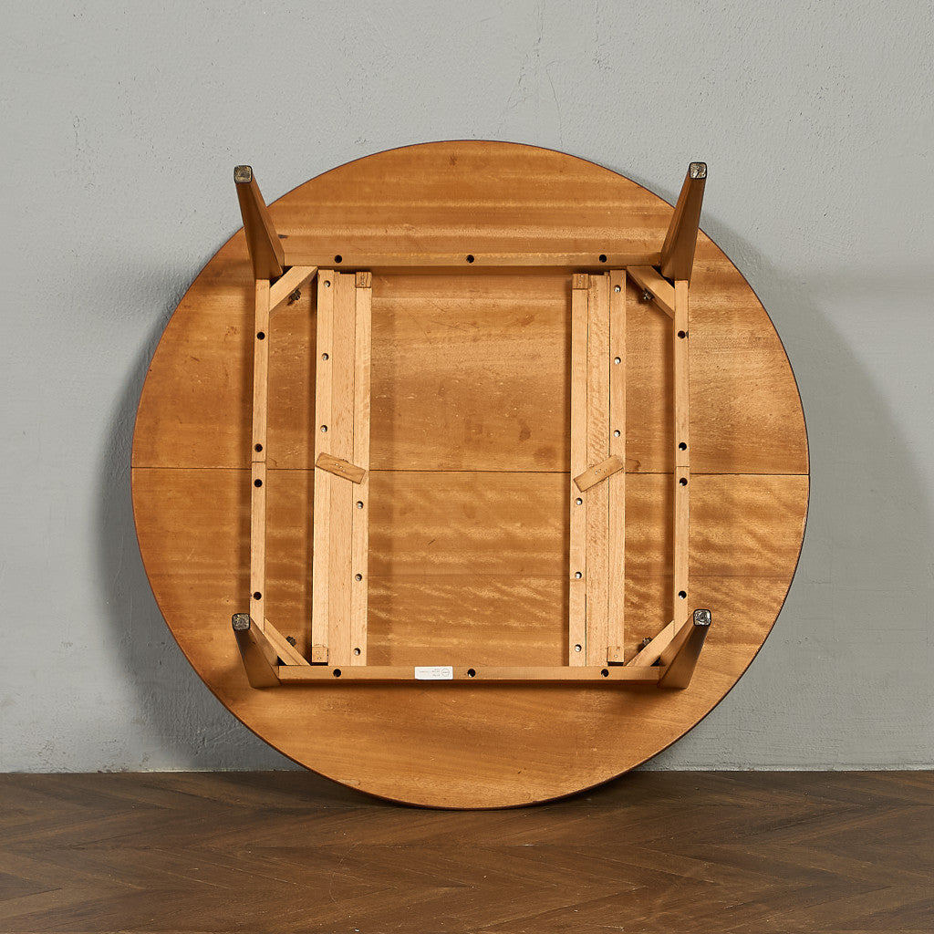 デンマーク エクステンション ラウンド ダイニングテーブル