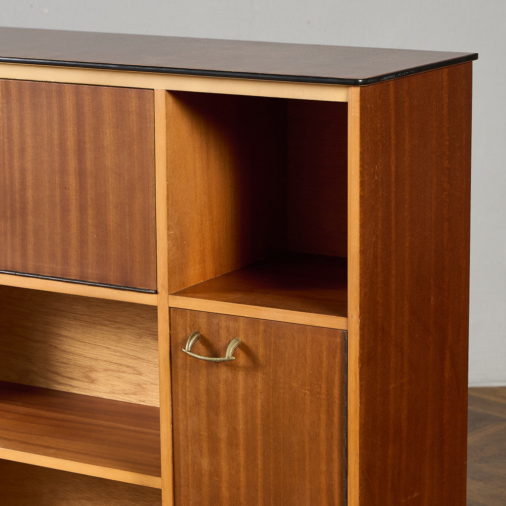 ヴィンテージ ナロー ブックケース