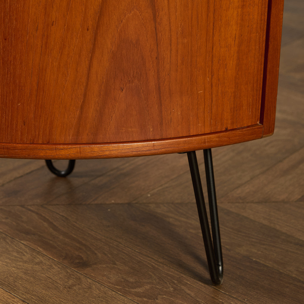 Fresco コーナーキャビネット 3点セット カスタム アイアン ヘアピンレッグ