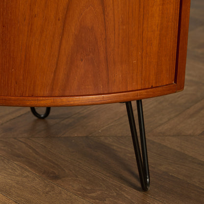 Fresco コーナーキャビネット 3点セット カスタム アイアン ヘアピンレッグ