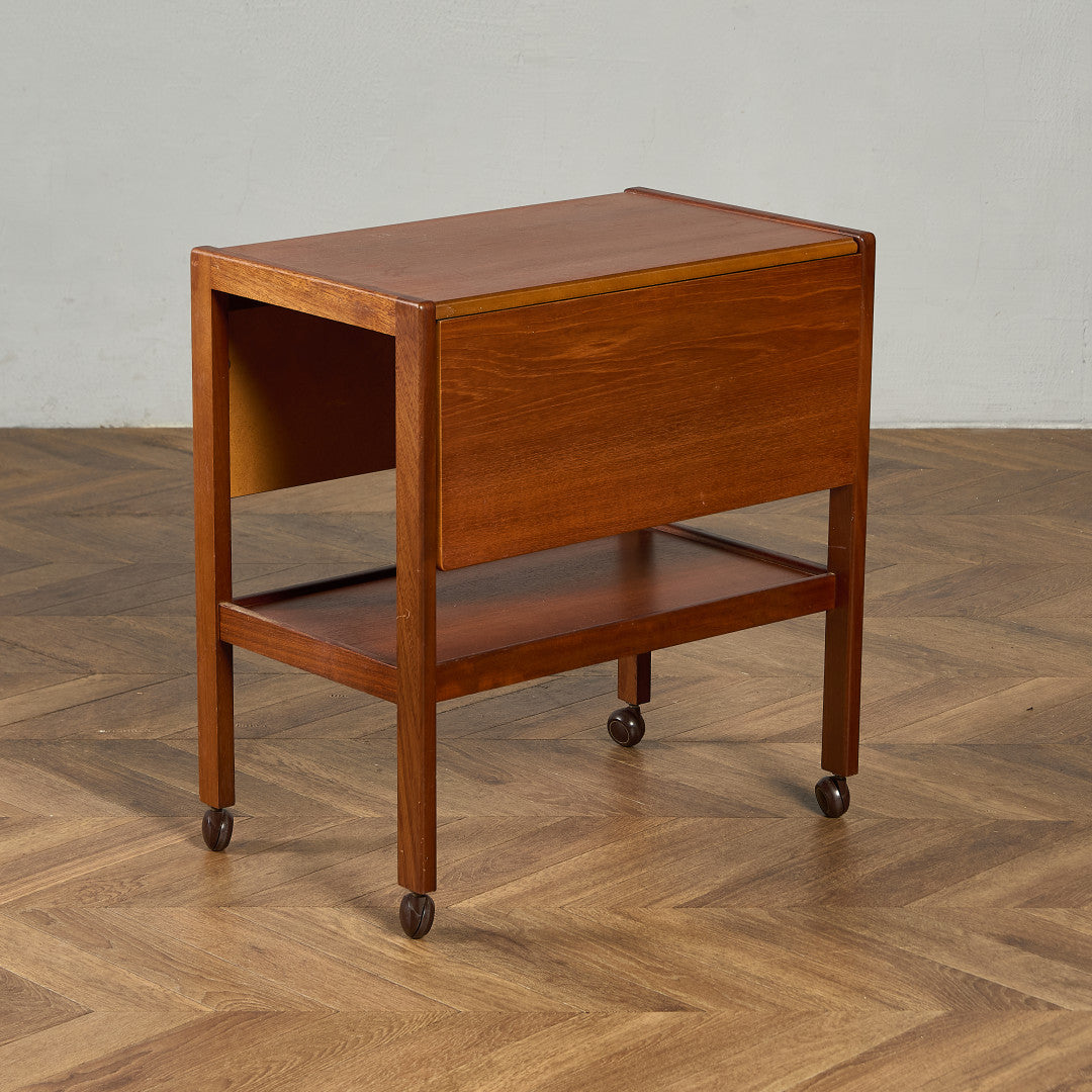 英国 ヴィンテージ ドロップリーフ トロリー ワゴン