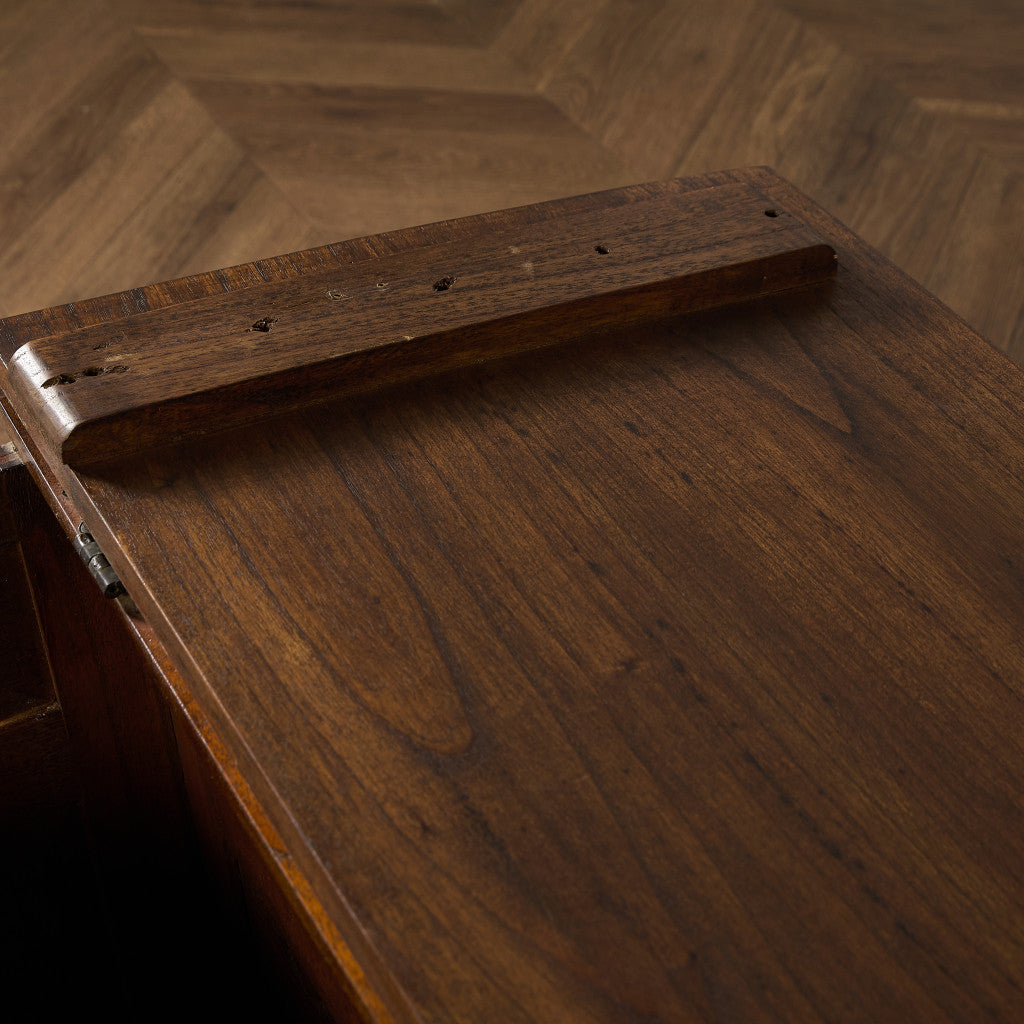 英国 クラシック オーク ブランケットボックス