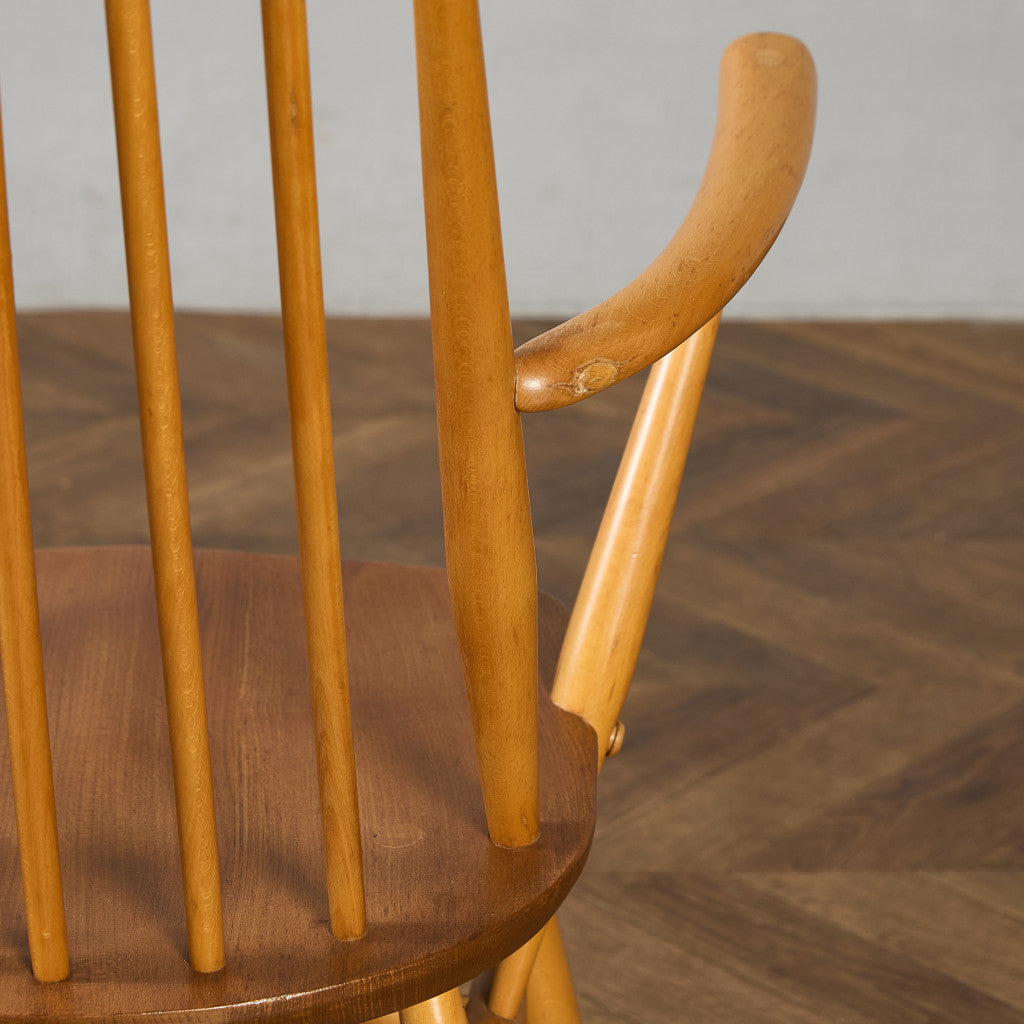 ヴィンテージ ゴールドスミス アームチェア ラウンドゴールドラベル