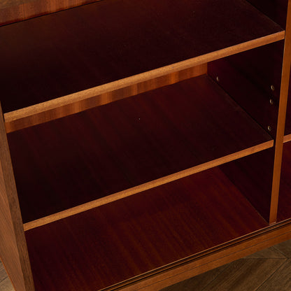 ヴィンテージ ナロー オープン ブックケース