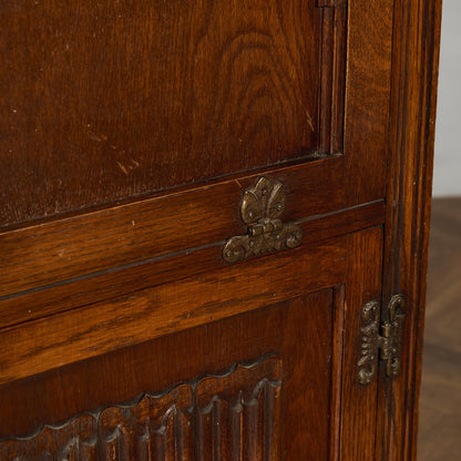 Old Charm オーク材 ビューローブックケース