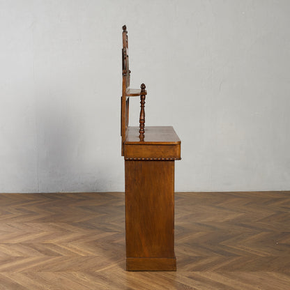 英国 アンティーク ミラーバック サイドボード シフォニア