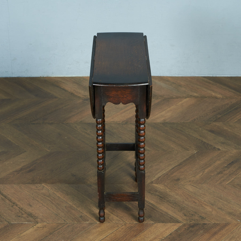 英国クラシック ドロップリーフ ゲートレッグテーブル