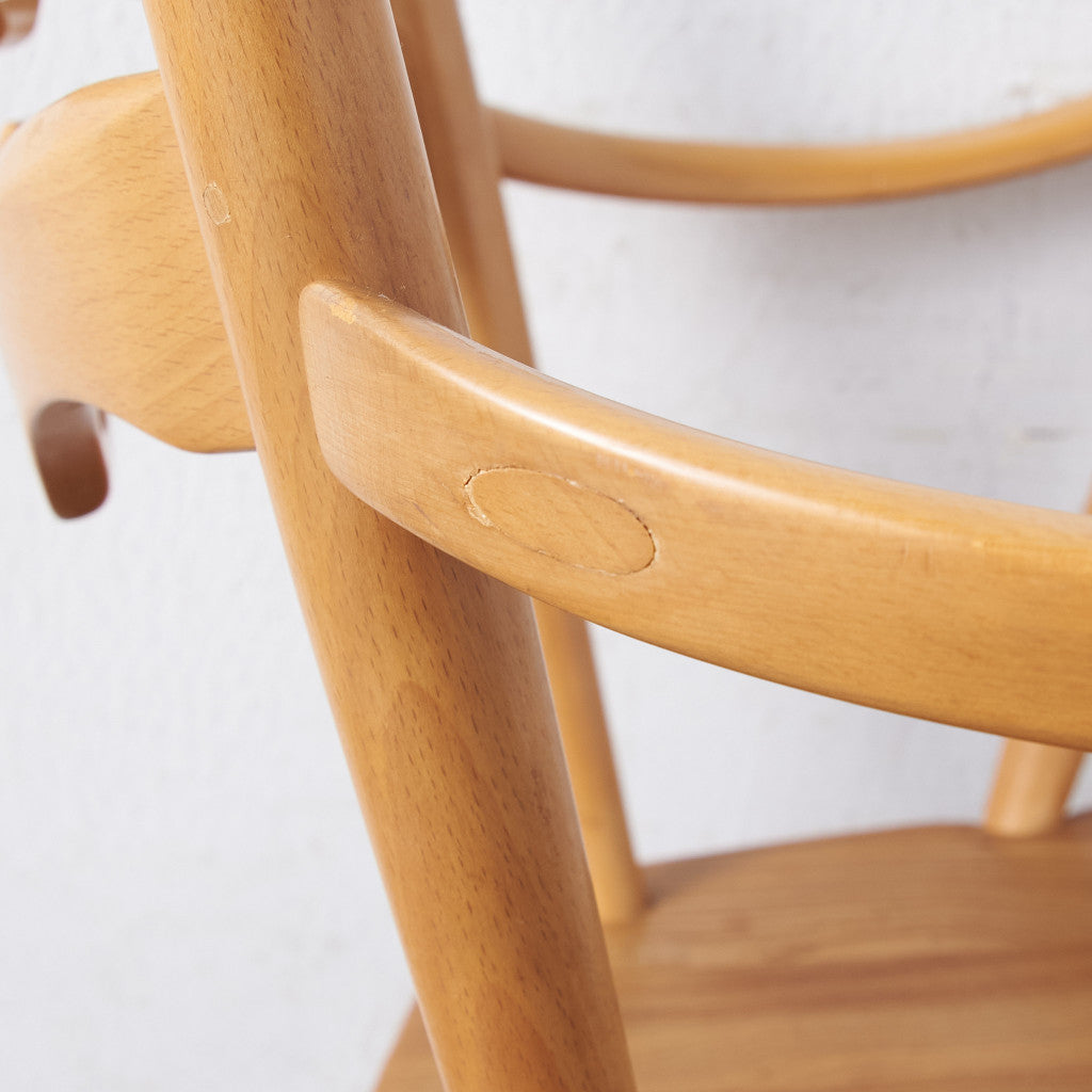 61140][アーコール ERCOL]ラダーバック カウホーンチェア (493