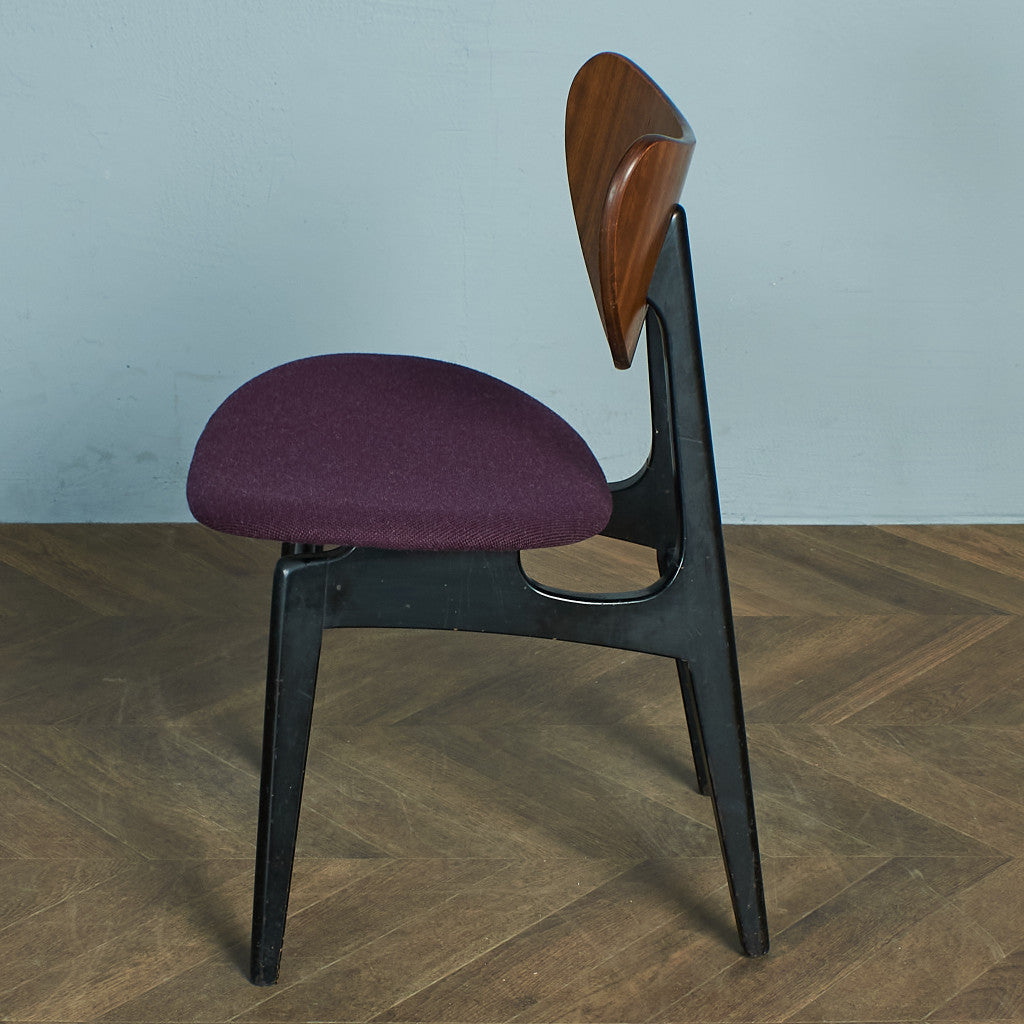 1950-60s G-PLAN Tola&Blackダイニングチェア 張替済み② ジープラン G-PLAN Tola&Black バタフライチェア / 座面張替え