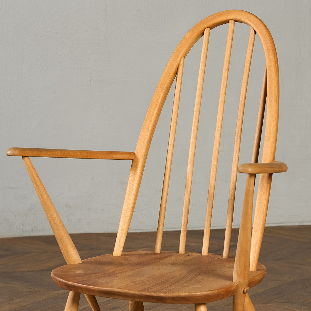 アーコール ERCOL ヴィンテージ クエーカー アームチェア ブルーラベル