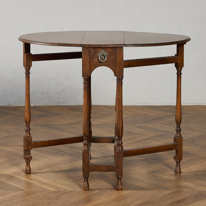 英国 クラシック ドロップリーフ ゲートレッグテーブル