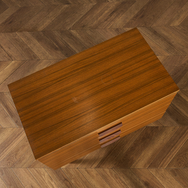 英国 ヴィンテージ 3段 チェスト