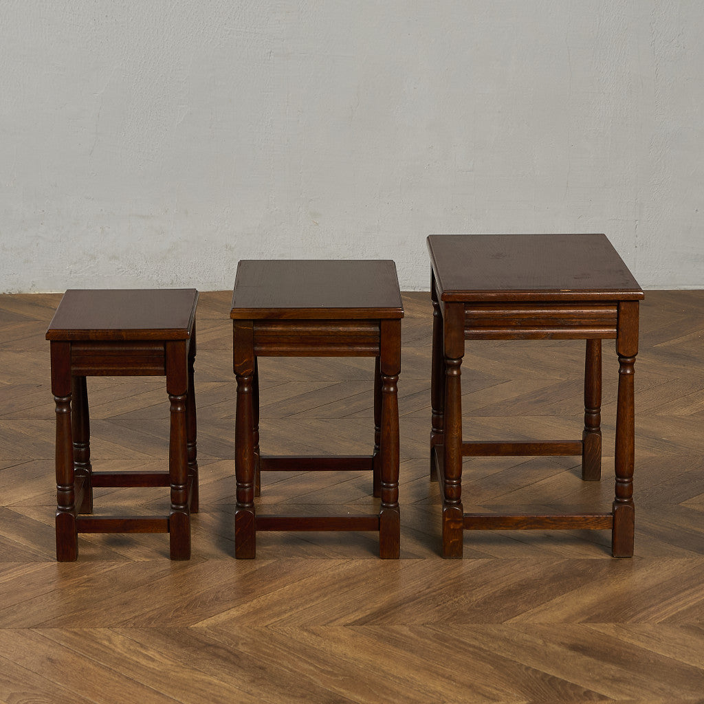 英国 クラシック ネストテーブル サイドテーブル