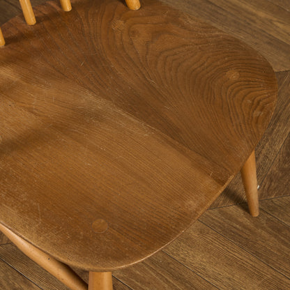 アーコール ERCOL ヴィンテージ クエーカーチェア ブルーラベル #89757