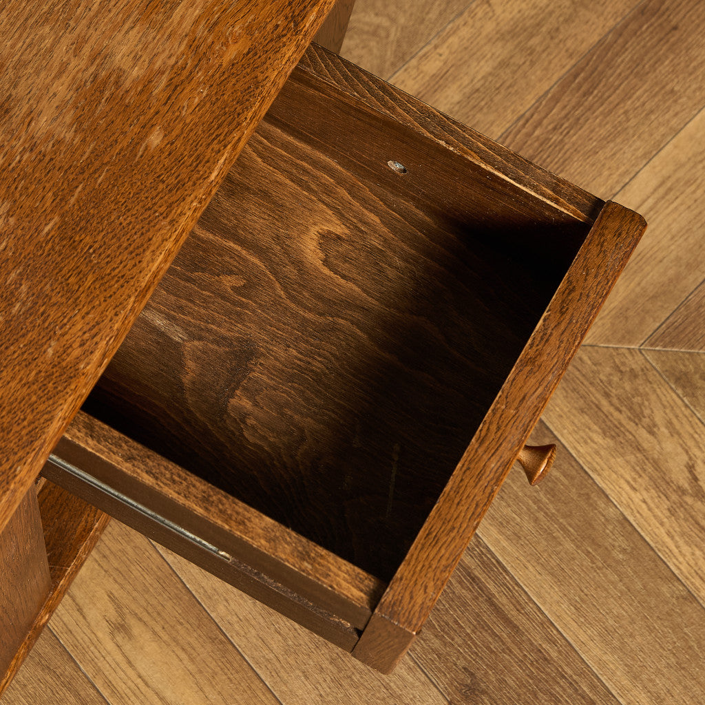 英国 クラシック マガジンラック付き サイドテーブル