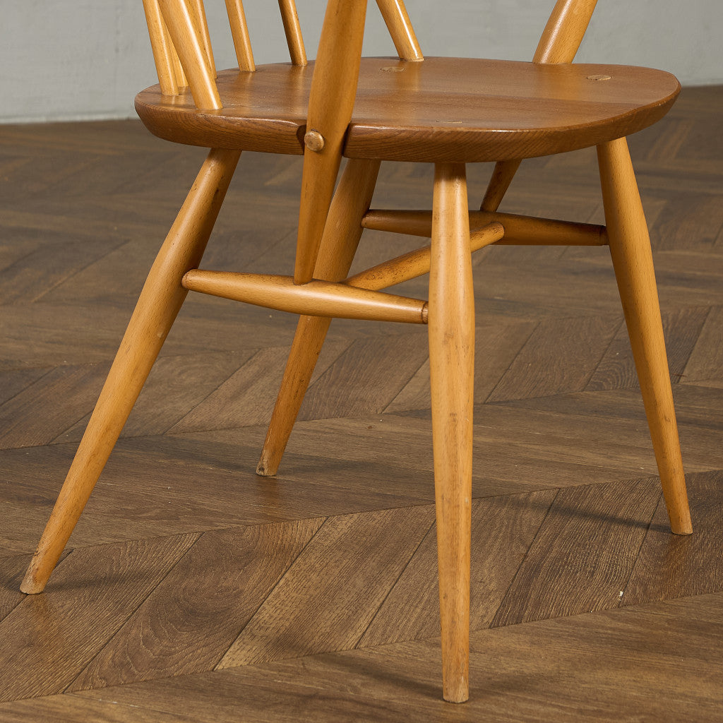 アーコール ERCOL ヴィンテージ クエーカー アームチェア ブルーラベル #89762