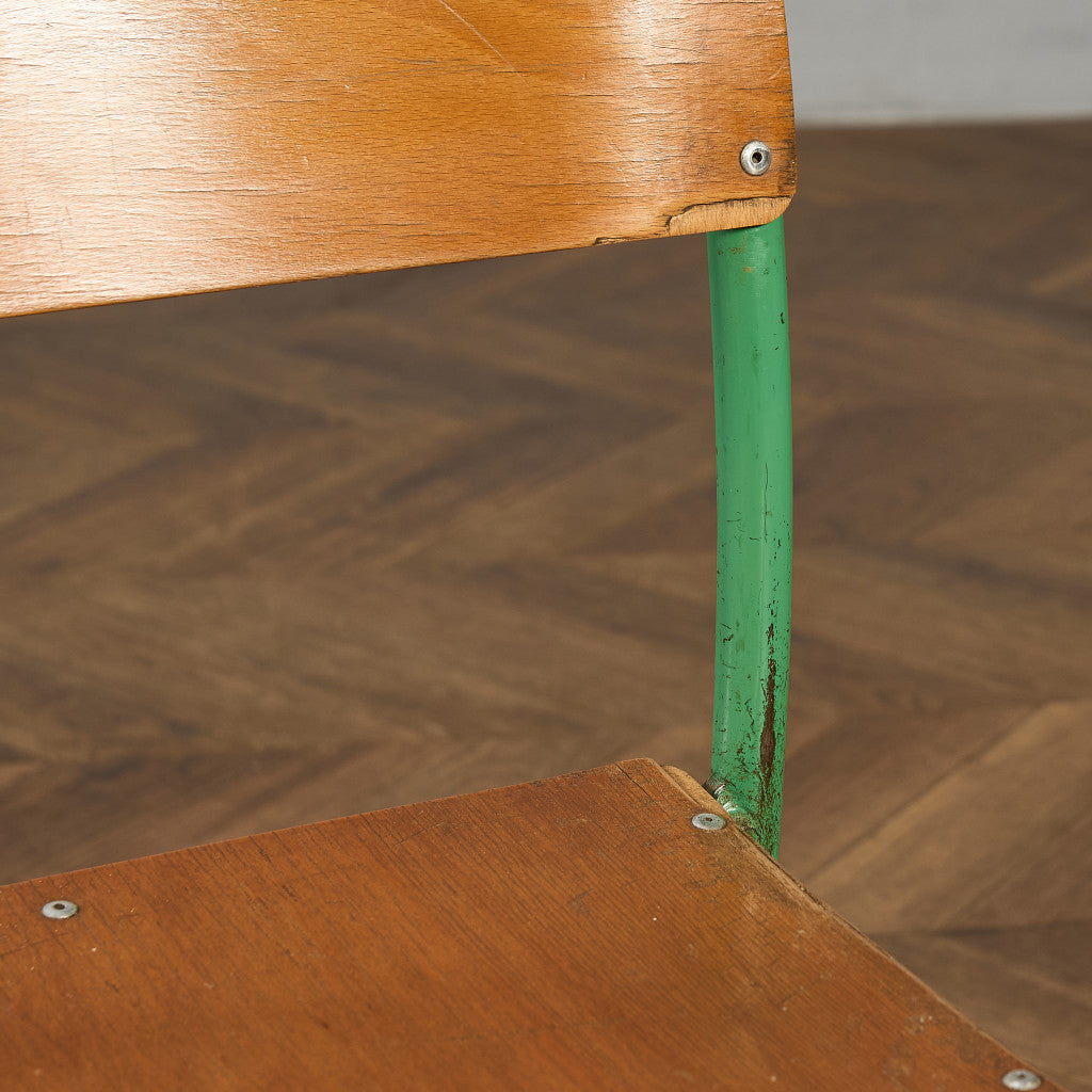 ヴィンテージ スタッキング スクールチェア