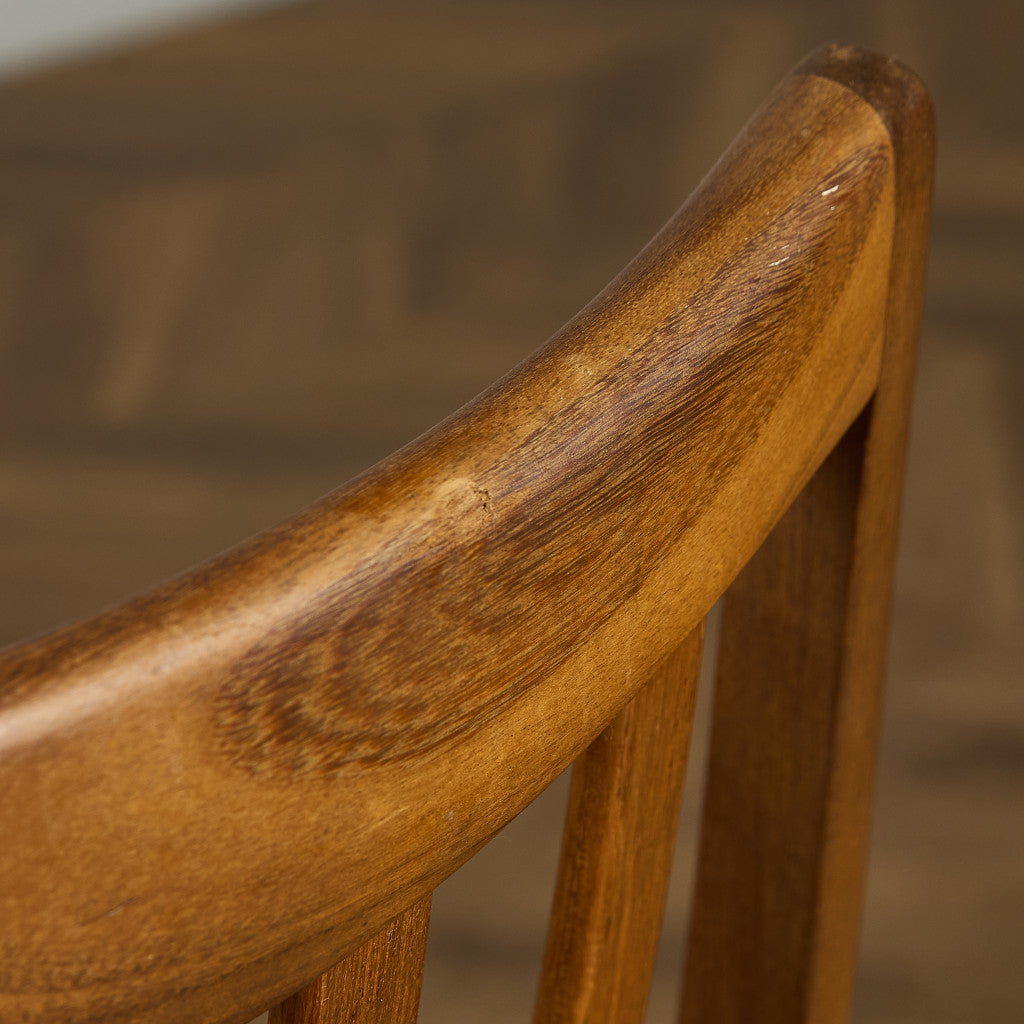 スラットバックチェア 座面張替え済み