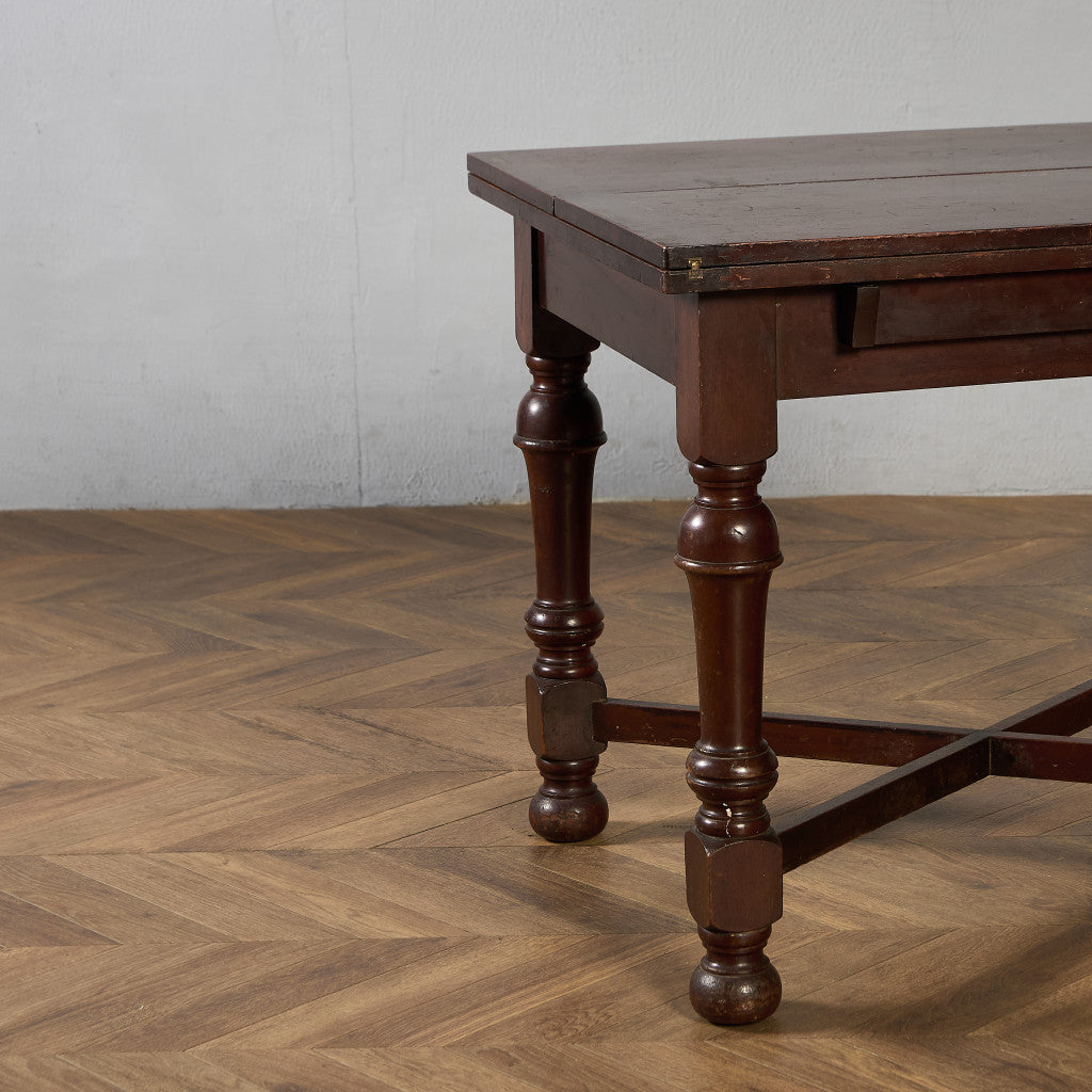 イギリス クラシック 拡張式 ダイニングテーブル