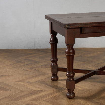 イギリス クラシック 拡張式 ダイニングテーブル