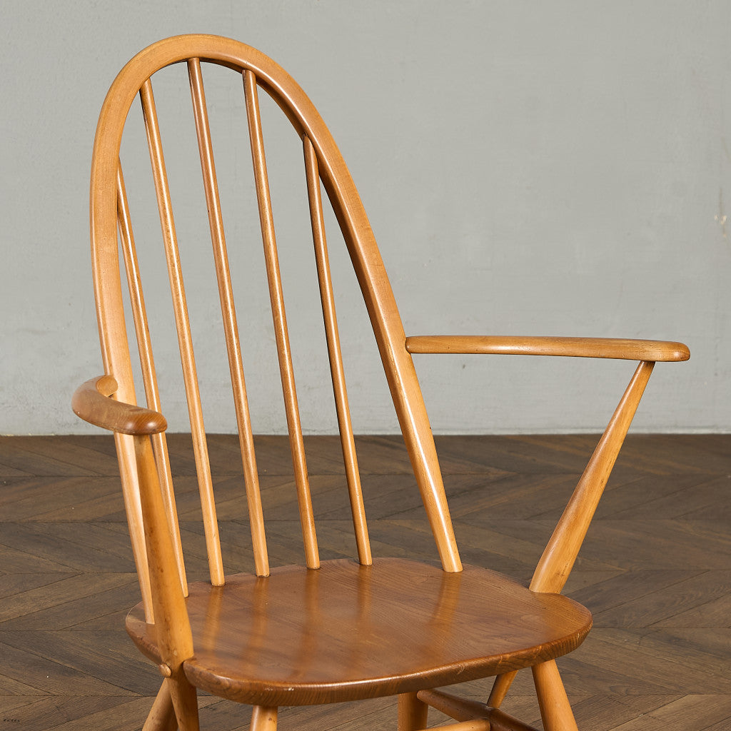 アーコール ERCOL ヴィンテージ クエーカー アームチェア ブルーラベル #94157