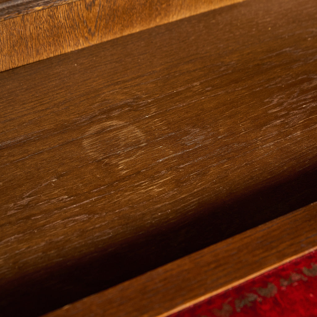 Old Charm オーク材 ビューローブックケース