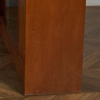 ヴィンテージ ガラスキャビネット