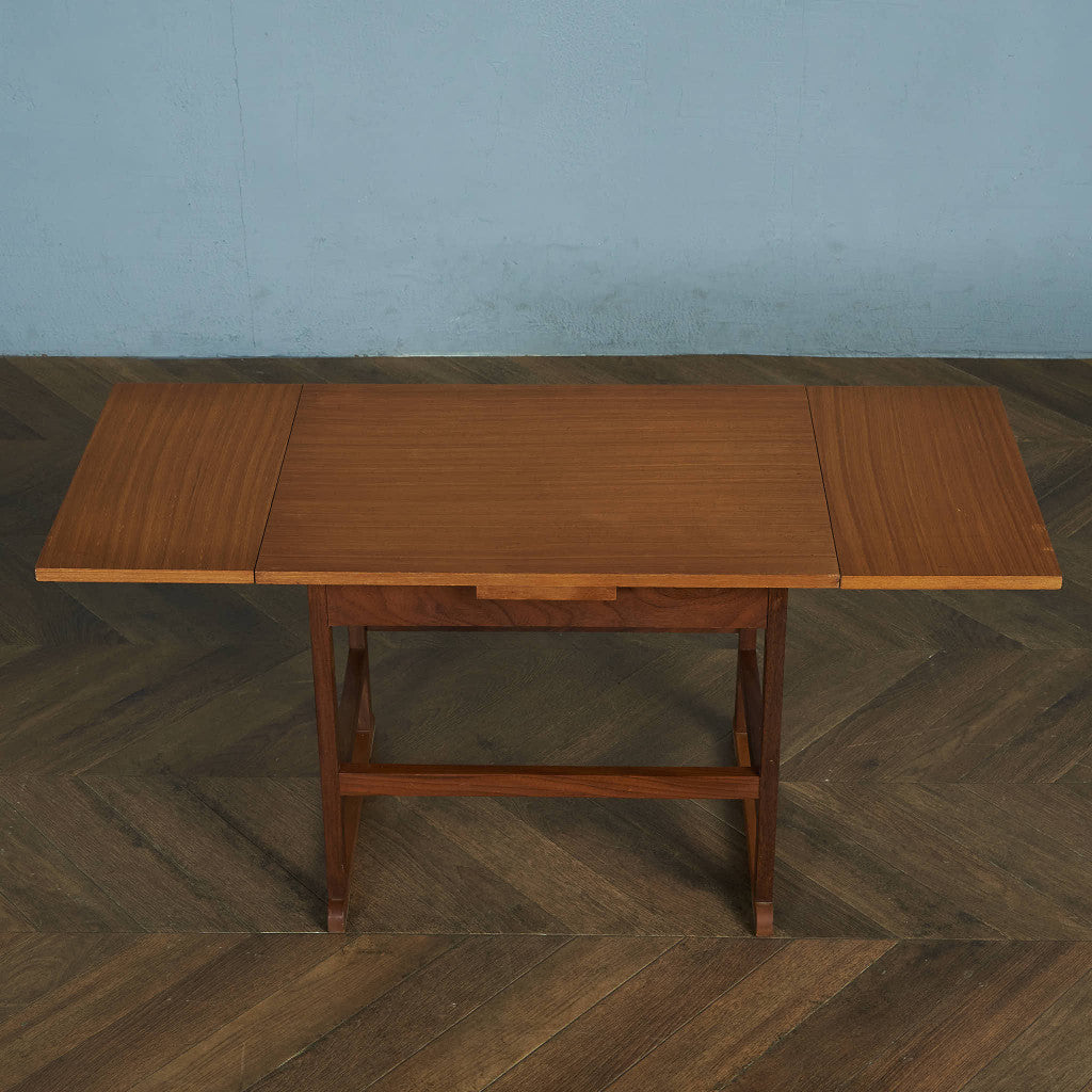 英国ヴィンテージ ドローリーフ コーヒーテーブル / センターテーブル #83633