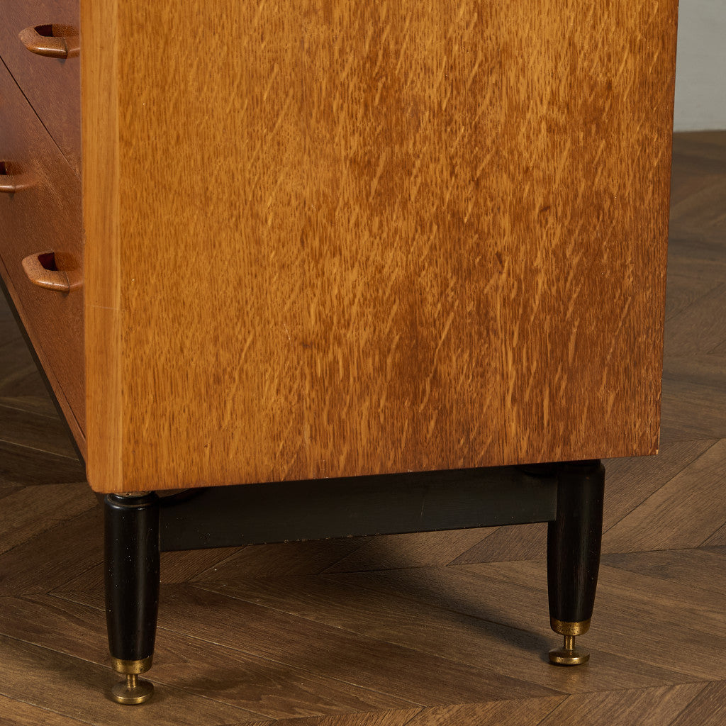 Chinese white ドロワー チェスト (B897)