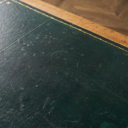 英国 クラシック 両袖デスク