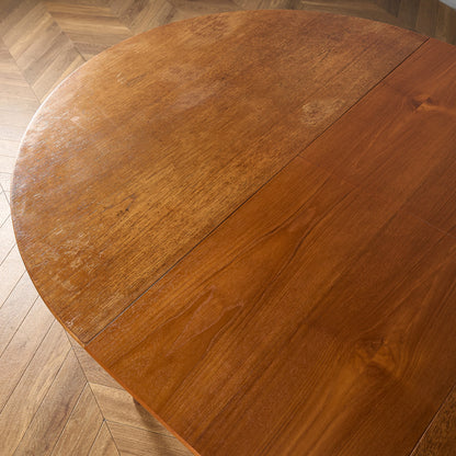 ヴィンテージ エクステンション ラウンド ダイニングテーブル