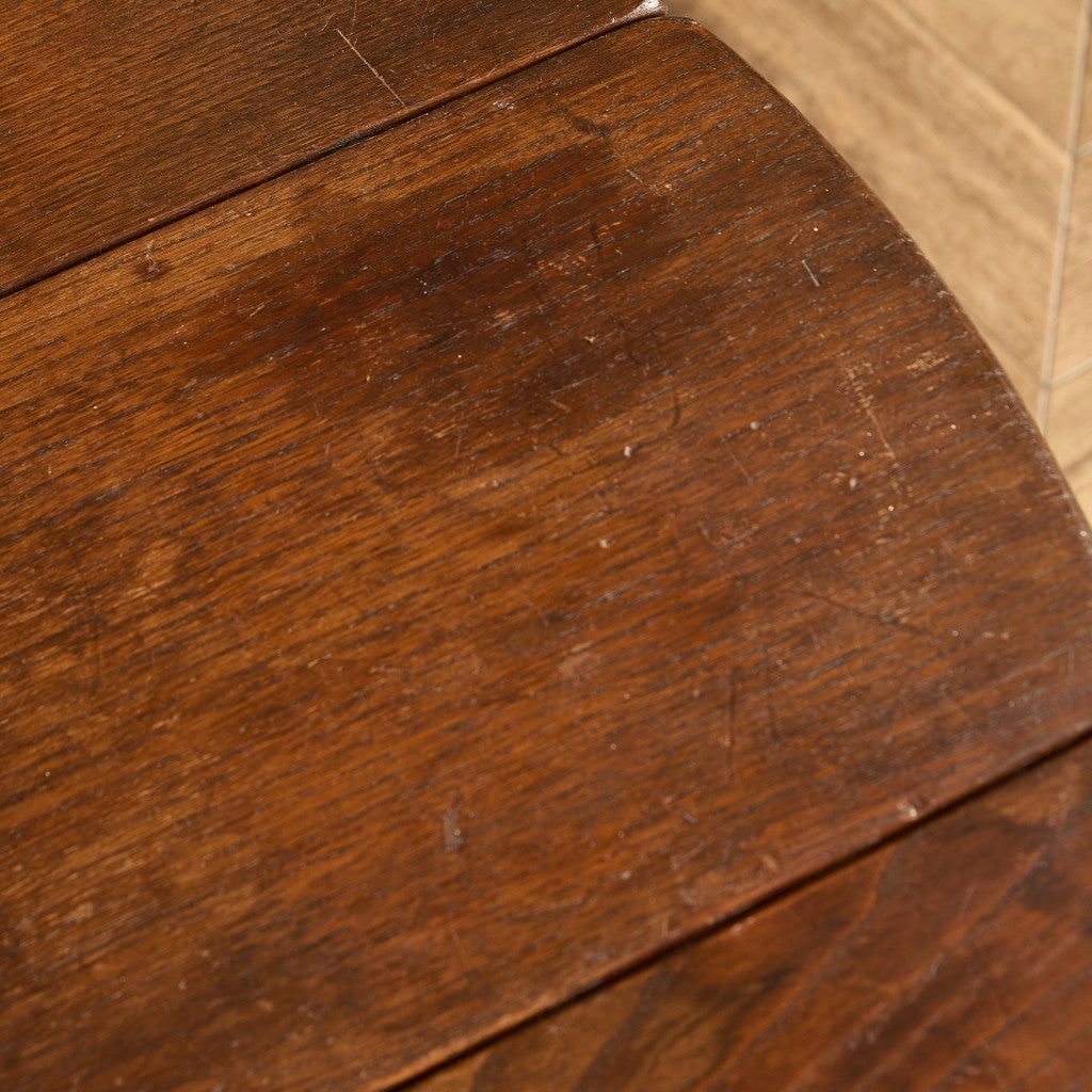 英国 クラシック ターントップ ドロップリーフ サイドテーブル