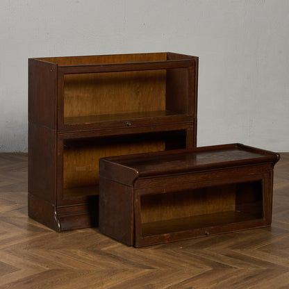 英国 アンティーク スタッキング ブックケース