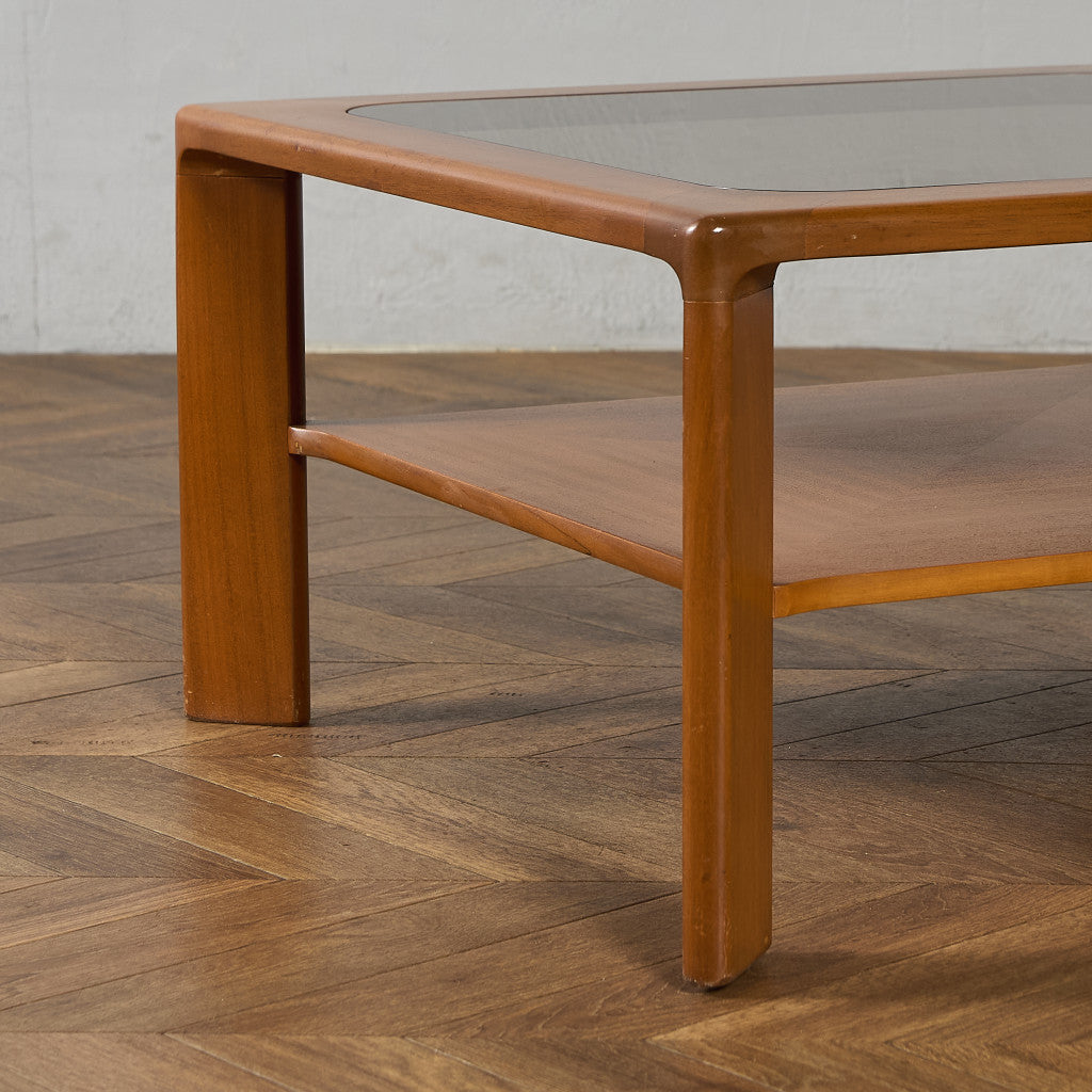 ネイサン Nathan ヴィンテージ ガラストップ コーヒーテーブル #97199