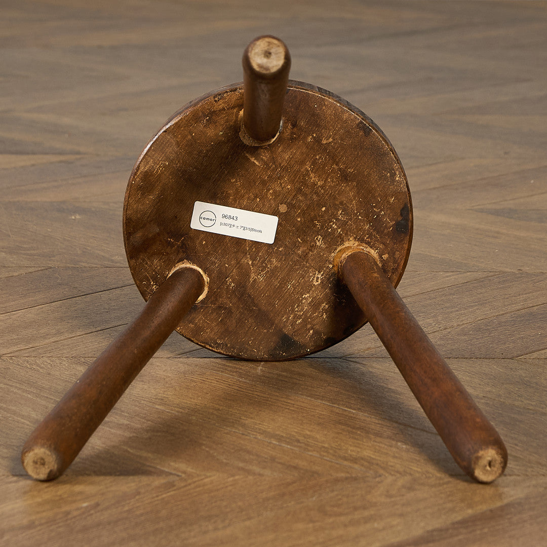 英国 クラシック ミルキングスツール