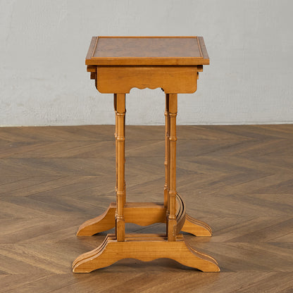 英国 クラシック イチイ ネストテーブル #95461