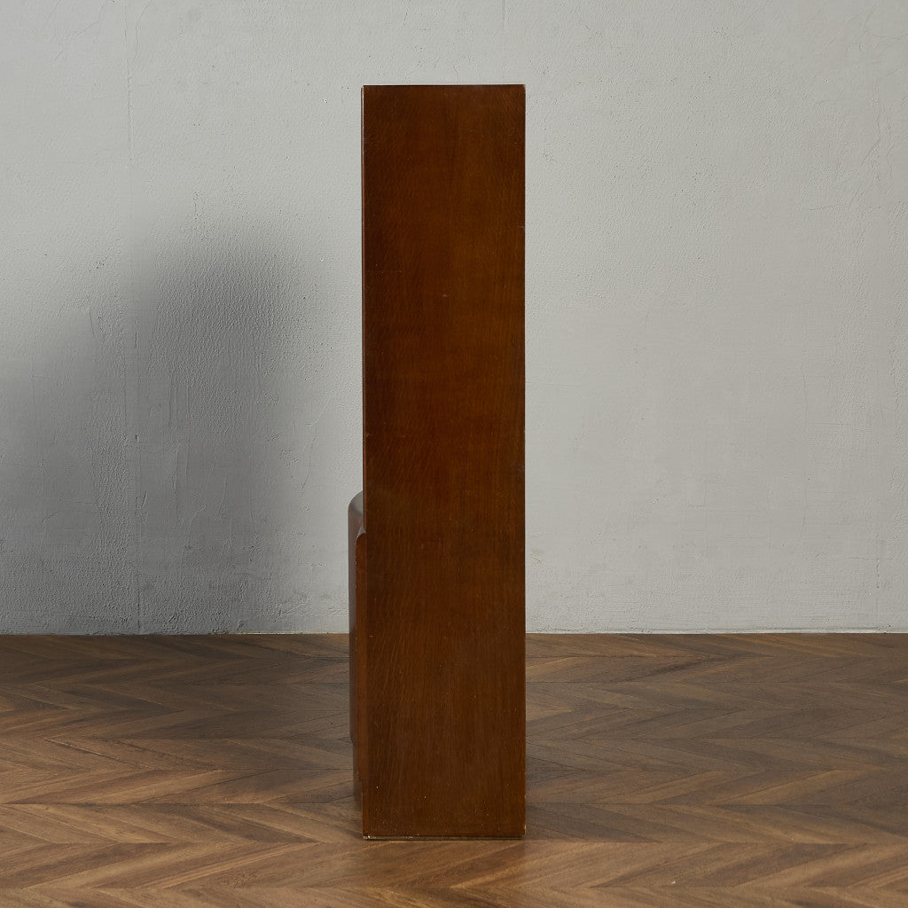 英国 クラシック ガラス ブックケース 食器棚