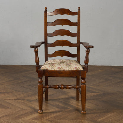 英国 クラシック ラダーバック アームチェア