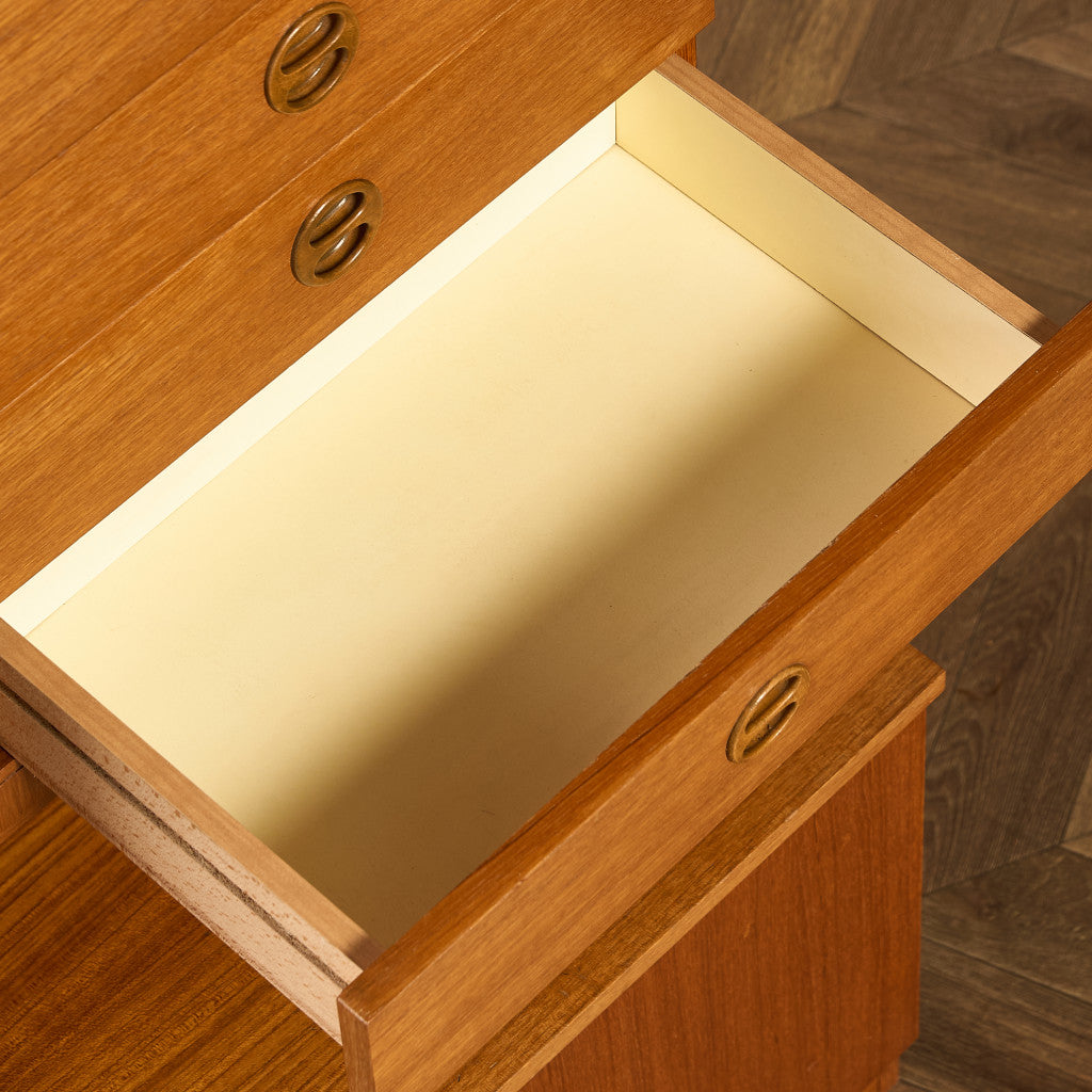 英国 ヴィンテージ ウォールユニット 本棚