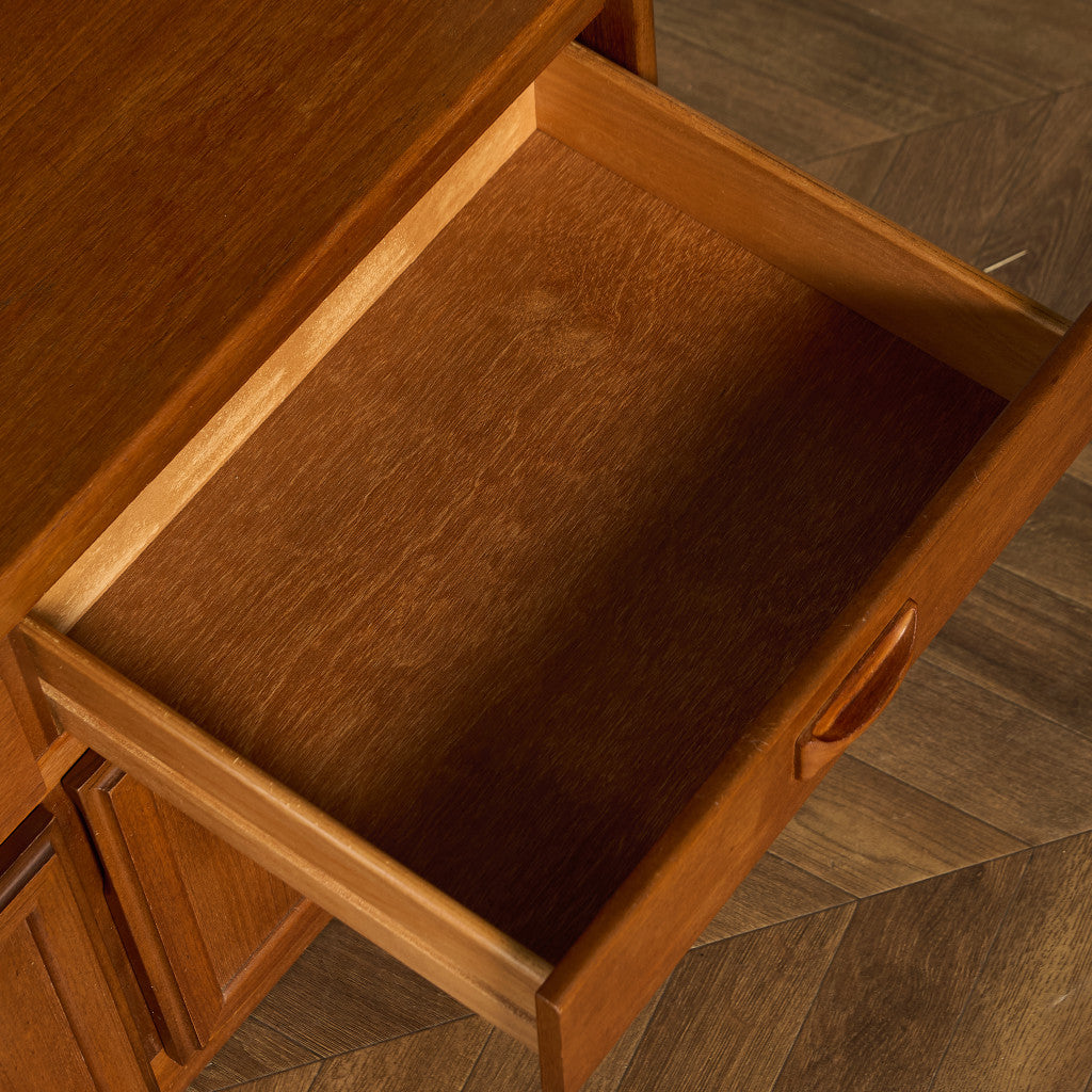 ヴィンテージ ウォールユニット ビューローブックケース