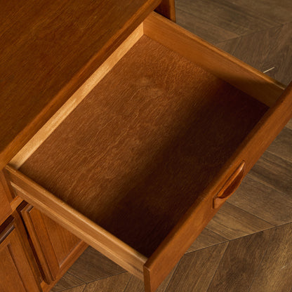 ヴィンテージ ウォールユニット ビューローブックケース