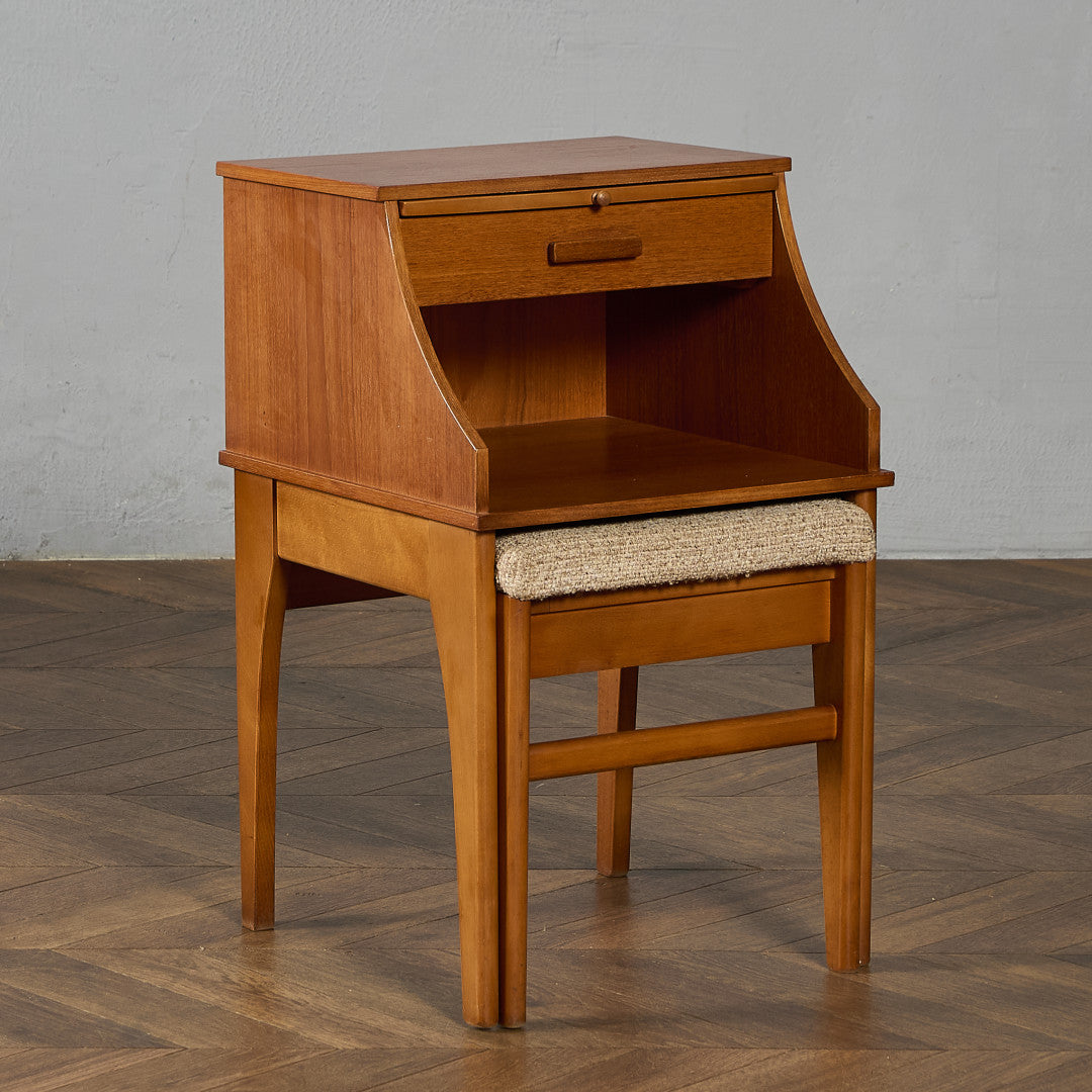 ヴィンテージ テレフォンベンチ サイドテーブル