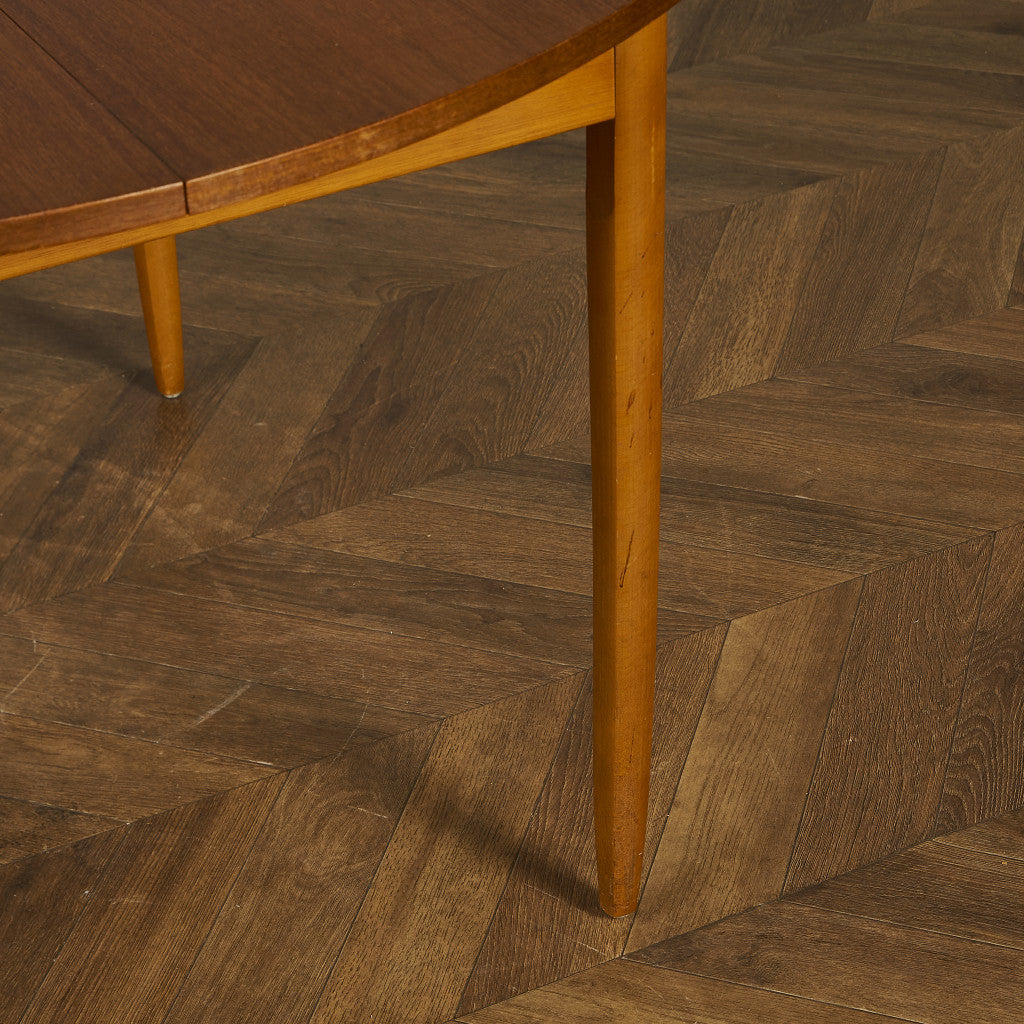 英国 ヴィンテージ ラウンド ダイニングテーブル #89640