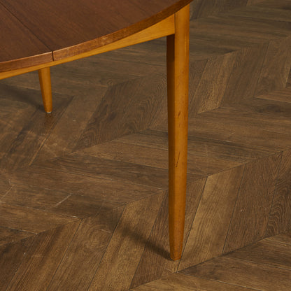 英国 ヴィンテージ ラウンド ダイニングテーブル #89640