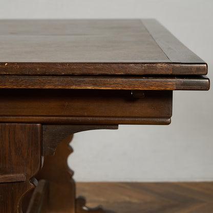 英国 クラシック ドローリーフ ダイニングテーブル