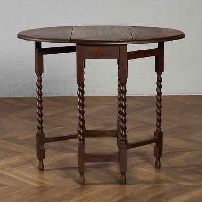 英国 クラシック ドロップリーフ ゲートレッグテーブル #97309