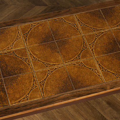 デンマーク ヴィンテージ タイルトップ コーヒーテーブル