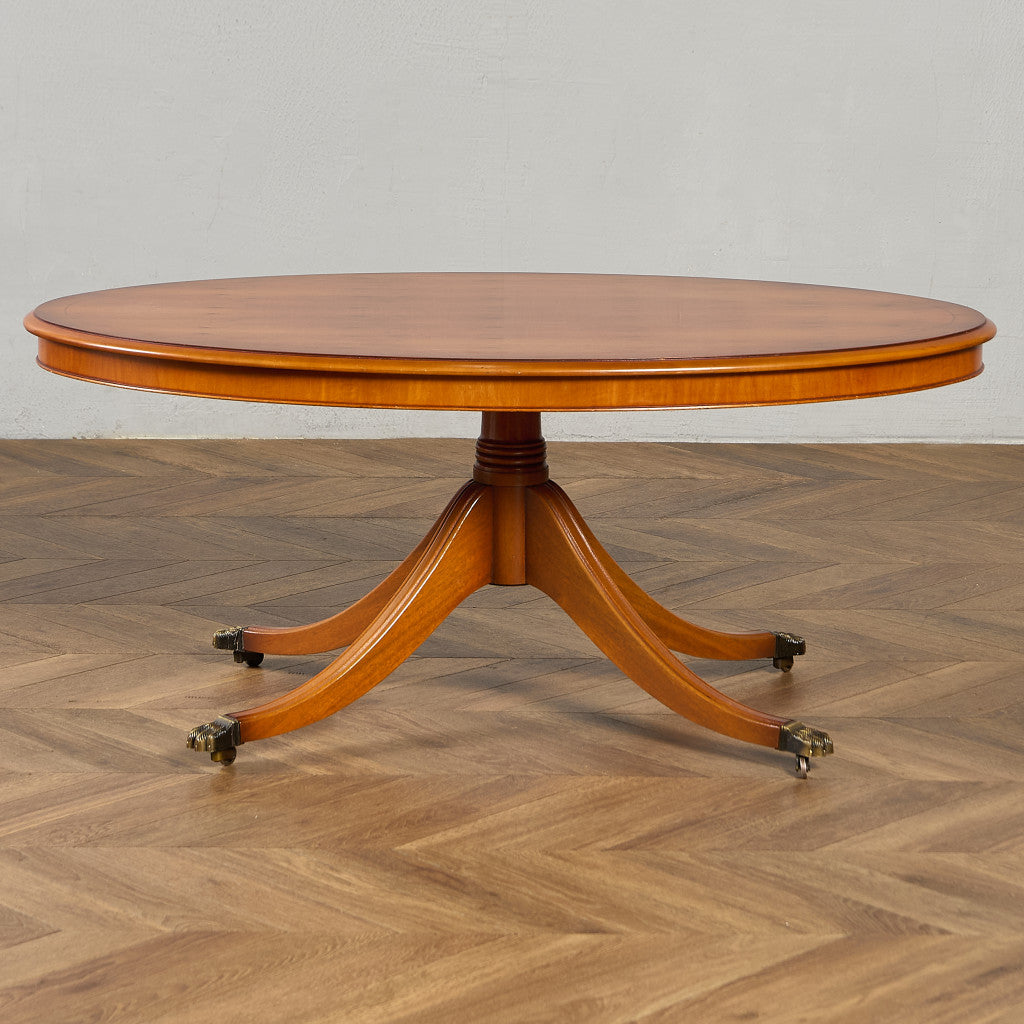 リージェンシー 様式 オーバル センターテーブル