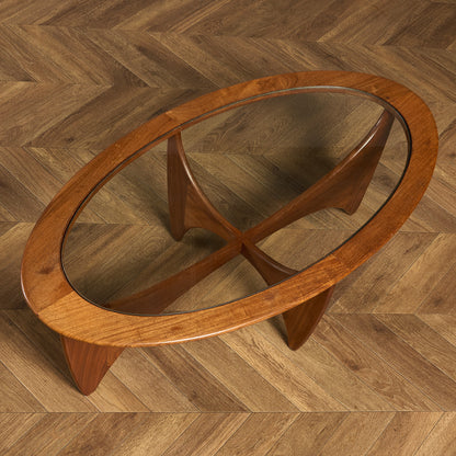 astro オーバルコーヒーテーブル