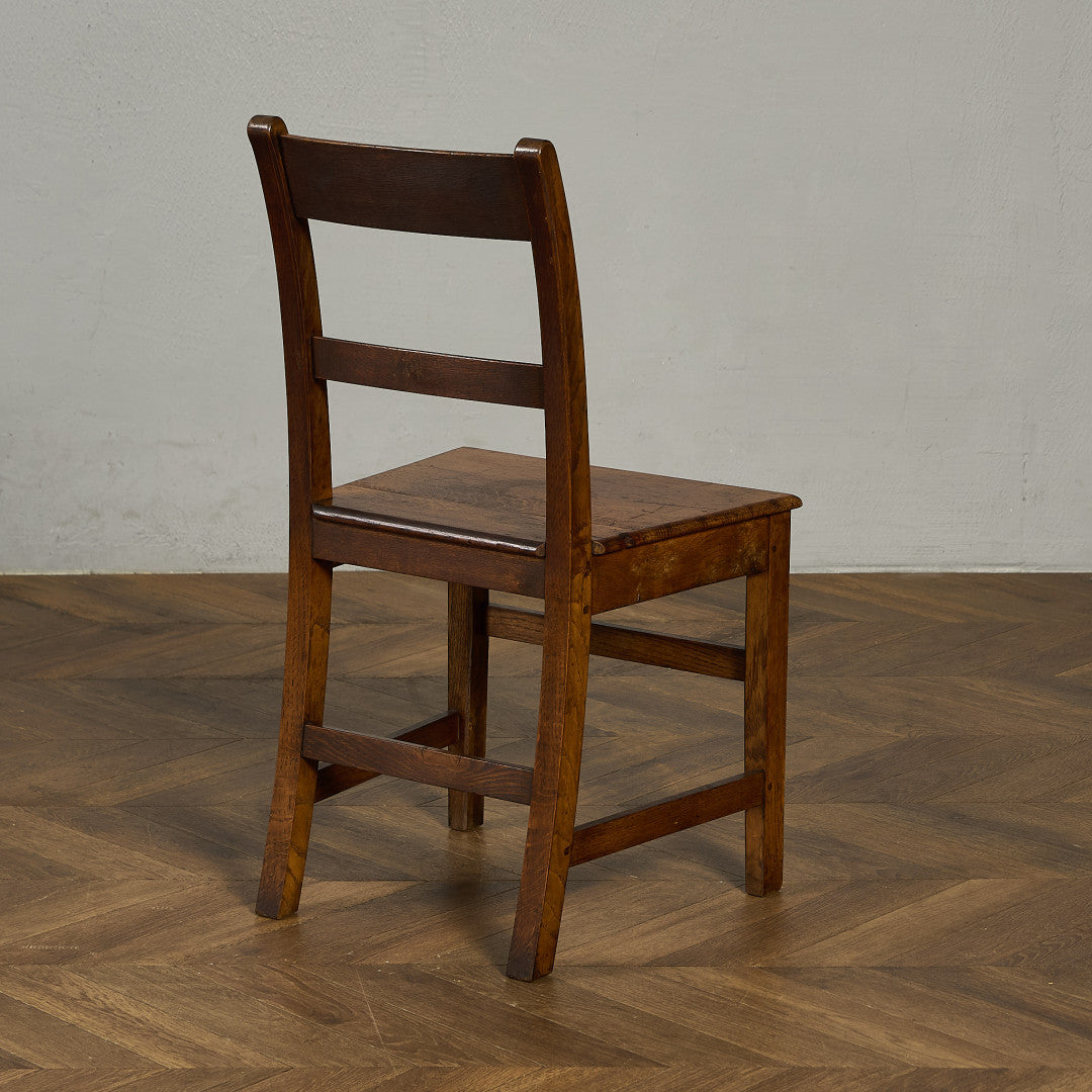 英国 アンティーク チャーチチェア